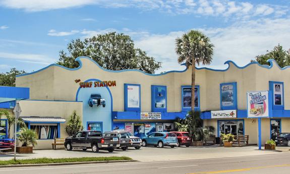 Street view of Surf Station in St. Augustine 