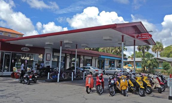 Rent a bike or scooter with St. Augustine Bike Rentals and avoid the hassle of finding a parking space.