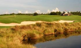 A section of the course at the Golf Club South Hampton north of St. Augustine.