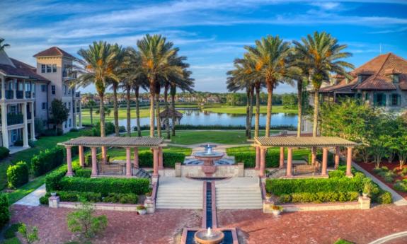 the palencia club fountain