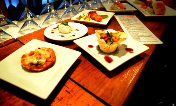 Some of the delicious food guests can enjoy on the City Walks Savory Faire Food & Wine Tours in St, Augustine.