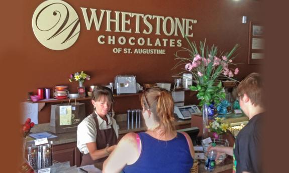 Inside Whetstone Chocolates 