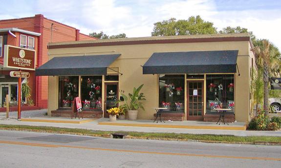 The front exterior of Whetstone Chocolates.