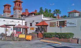 Tone Vendor is across from Flagler College in St. Augustine, Fl.