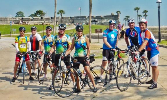 The North Florida Bicycle Club hosts its Annual Tour de Forts Classic in St. Johns County and St. Augustine, Florida. 