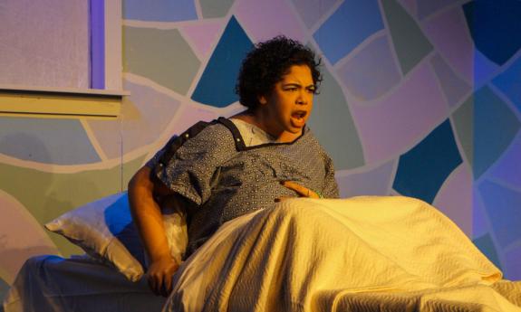 Toni Phillips, in the monologe, "Lamps" at Limelight Theatre in St. Augustine.