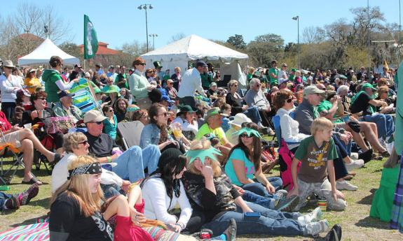 Francis Field offers a great spot to relax and listen to live music.