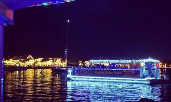 Florida Water Tours runs nights during St. Augustine's award-winning Nights of Lights. 
