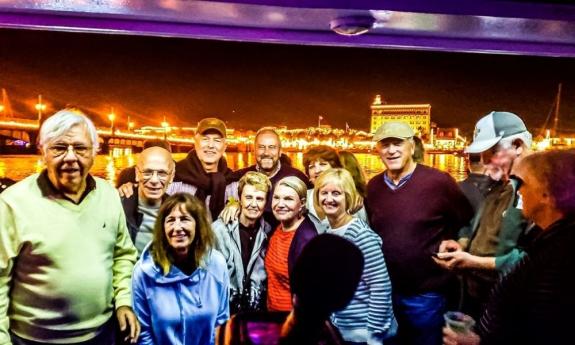 Florida Water Tours runs special cruises during Nights of Lights events downtown. 