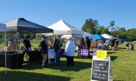 The Pumpkin Festival and Handmade Market features booths with crafts, baked goods, fresh produce, and more at Wesley Wells Farm in St. Augustine.