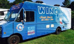 Wingin' It Food Truck in St. Augustine.
