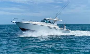 In the Box Charter boat on the Atlantic Ocean in St. Augustine. 