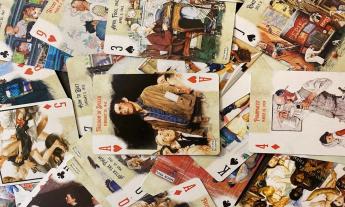 Norman Rockwell Playing Cards at the Norman Rockwell Museum of the South
