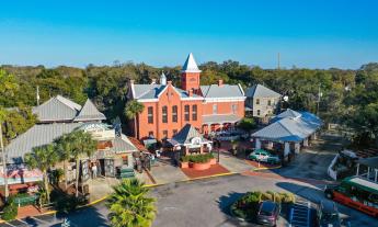 The Old Town Trolly complex in St. Augustine includes the Oldest Store Museum, the Old Jail, and the Old Town Trolley main station