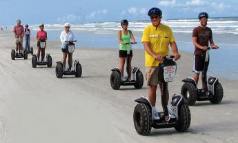 Enjoy the beach by segway in St. Augustine, Fl. 