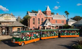 Old Town Trolley Tours offers a convenient way to get around town and learn all about St. Augustine's amazing history.