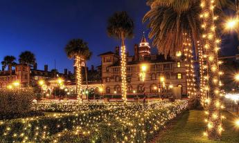 Nights of Lights is an annual festival of holiday lights in St. Augustine.