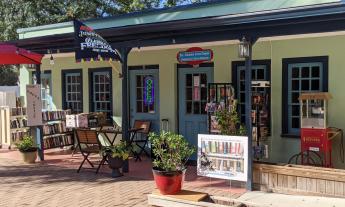 Outside Best Richardson African Diaspora Literature & Culture Museum in St. Augustine.