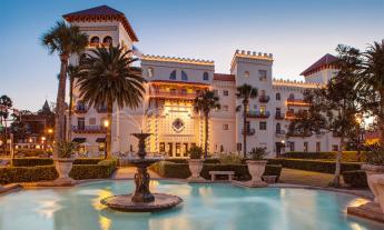 The magnificent Casa Monica Resort & Spa in historic St. Augustine, Florida.