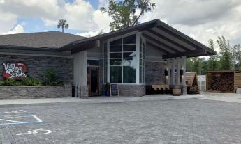 The exterior of Valley Smoke BBQ in Ponte Vedra Beach north of St. Augustine.