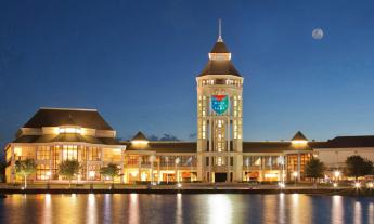 The World Golf Hall of Fame and Museum is just north of St. Augustine, Florida.