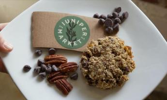 It's always the right time for a Happy Trails Cookie from Juniper Market in St. Augustine.