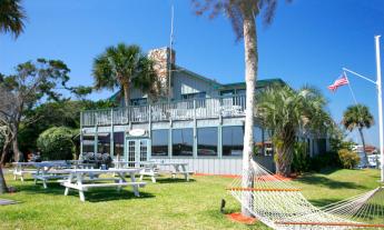 The Kingfish Grill offers a relaxing waterfront setting along with some of St. Augustine's best fresh seafood.