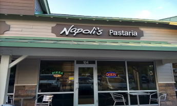 Outside of Napoli's Pastaria in Ponte Vedra Beach, Fl 