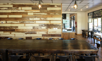 Inside Seating at Trasca Co. Eatery in Nocatee, Fl 