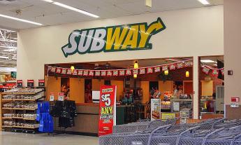 Subway in Wal-Mart