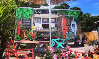 Big Island Bowls offers fruit smoothies and acai bowls from its St. Augustine Beach location.