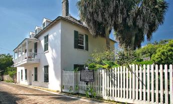 The Ximenez-Fatio House was once a fashionable boarding house in 19th-century St. Augustine.