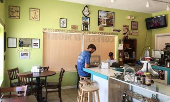 The interior of Zaba's in St. Augustine.