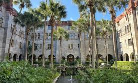 The Lightner Museum Courtyard