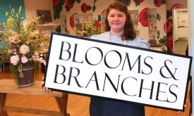 Blooms & Branches is a boutique of flowers and gifts in the St. Augustine Outlet Mall.