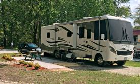 Compass RV Park is located just south of historic St. Augustine.