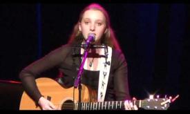 Madi Carr performing her own composition, "Humming Bird Quiet"