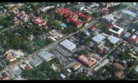 Helicopter Flight over Saint Augustine,Florida