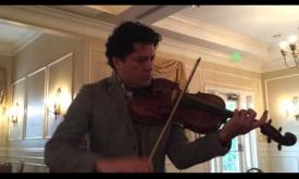 Jorge Pena playing Bach at St Augustine Sunrise Rotary