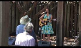 Rachel Grubb performing her original song, "Down to the River" at the 2017 Gamble Rogers Festival in St. Augustine.