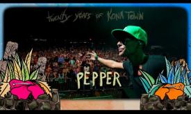 Pepper Band 2023 clip of "Twenty Years of Kona Town" Tour.