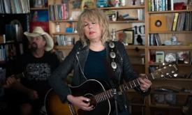 Lucinda Williams performs live at the NPR Music Tiny Desk Concert. 