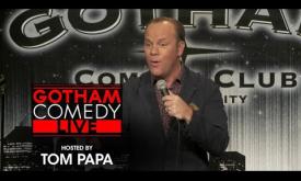 Tom Papa performs at the Gotham Comedy Club. 