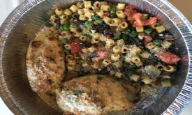 Meals to go are available at Casa Benedetto's in St. Augustine, FL.