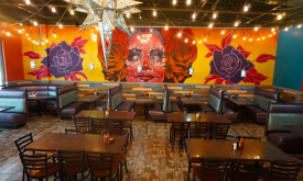 Inside La Catrina Tacos and Tequila Bar in St. Augustine, Florida