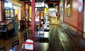 The interior of South-A-Philly at 1 King Street in St. Augustine.