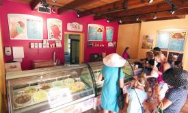 Tedi's is the oldest ice cream shop in St. Augustine, Florida, offering all natural ingredients.
