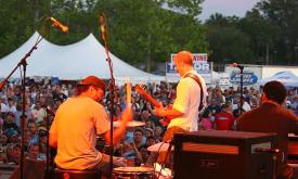 St. Augustine's Rhythm & Ribs Festival features great live music from all over.