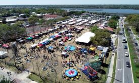 The St. Augustine Lions Spring Festival features events for kids, craft booths, and family entertainment. Photo by Madi Mack.