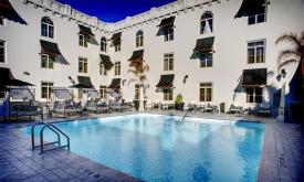 The Casa Monica Resort & Spa offers an outdoor pool right in the middle of St. Augustine's bustling historic district.